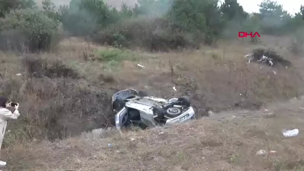 Bolu’da Sağanak Yağmur Trafik Kazalarına Yol Açtı